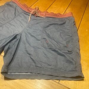 Howler Brothers Board Shorts Size 38 Speckled Pattern All Over Print 7” Inseam